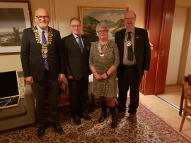 Guvernørbesøk - Felles møte med Flisa Rotary