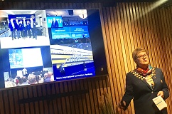 Distriktsguvernør Vigdis Osbak på besøk